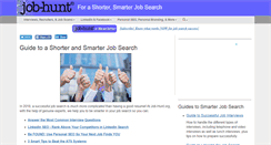 Desktop Screenshot of job-hunt.org